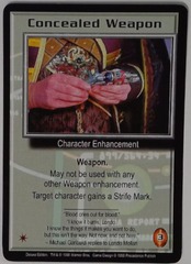 Concealed Weapon - Common
